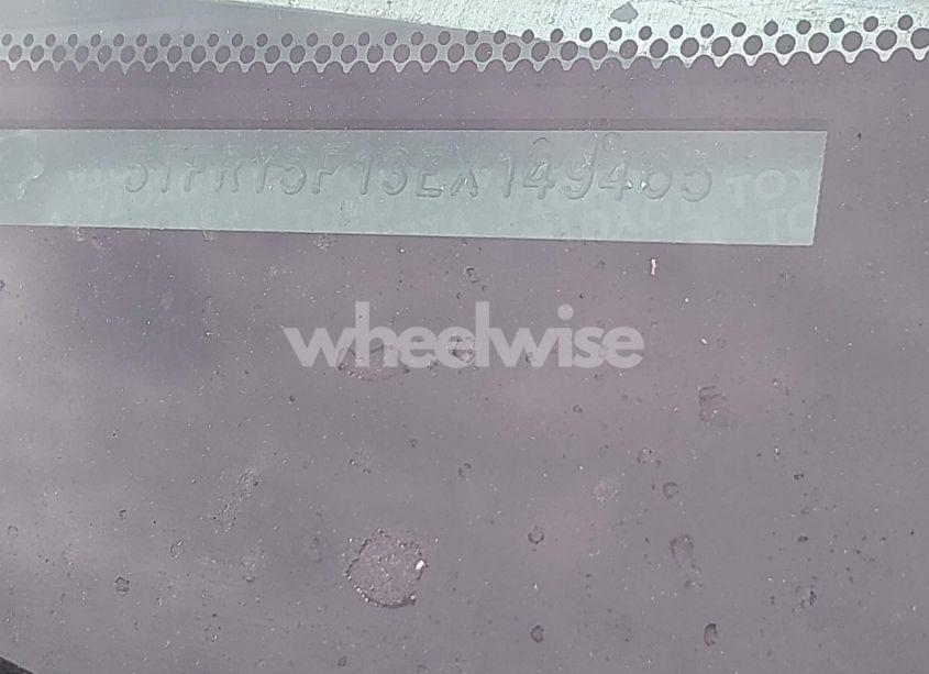 Photo 9 of 2014 Toyota Tundra SR5 5.7L V8 (VIN 5TFRY5F13EX149465)