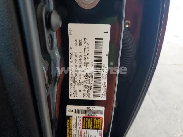 Photo 3 of 2019 TOYOTA TUNDRA DOUBLE CAB SR (VIN 5TFRY5F14KX254480)