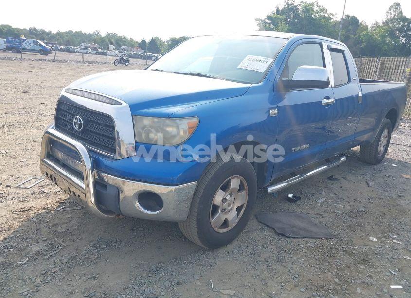 Photo 2 of 2007 Toyota Tundra SR5 4.7L V8 (VIN 5TFST54167X001705)