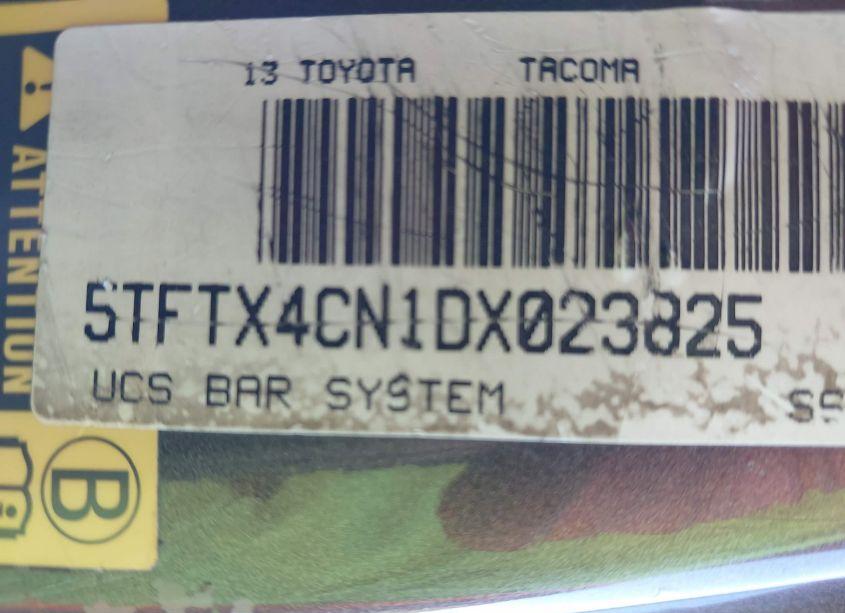 Photo 9 of 2013 Toyota Tacoma (VIN 5TFTX4CN1DX023825)