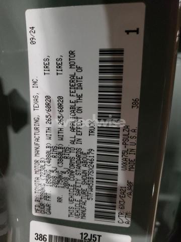 Photo 7 of 2025 TOYOTA TUNDRA CREWMAX LIMITED (VIN 5TFWA5DB7SX246179)