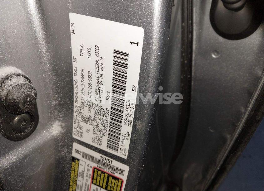 Photo 9 of 2024 Toyota Tundra LIMITED (VIN 5TFWA5EC6RX029501)