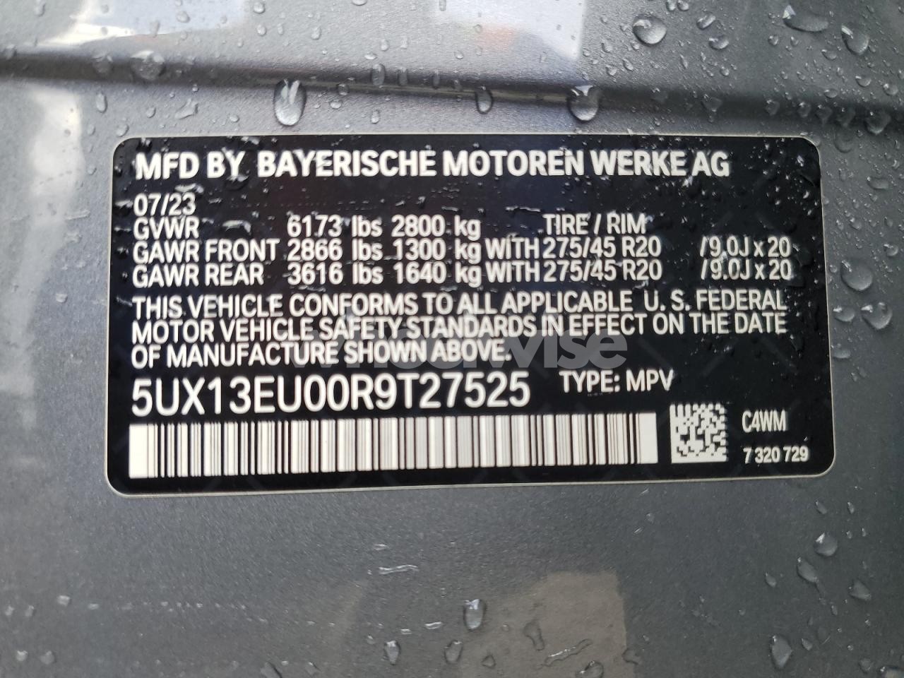Photo 12 of 2024 BMW X5 SDRIVE 40I (VIN 5UX13EU00R9T27525)