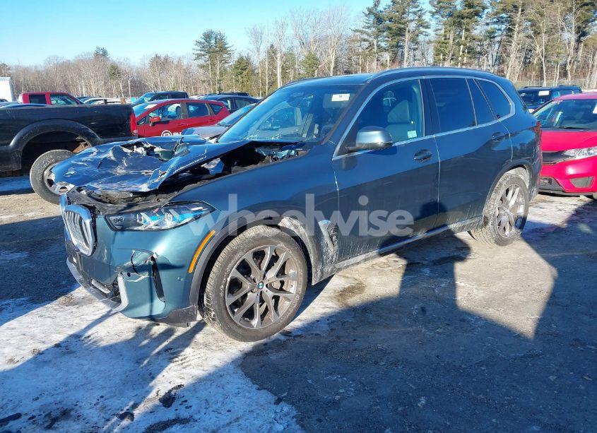 Photo 2 of 2025 Bmw X5 XDRIVE40I (VIN 5UX23EU04S9W23030)