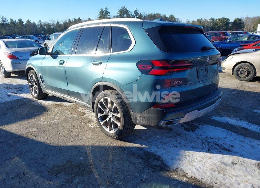 Photo 3 of 2025 Bmw X5 XDRIVE40I (VIN 5UX23EU04S9W23030)