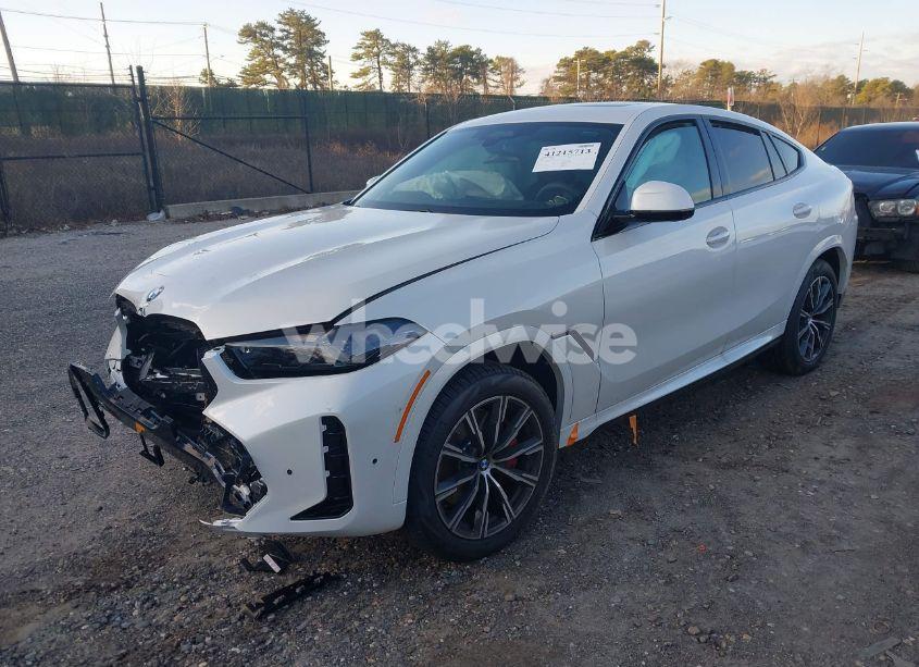 Photo 2 of 2025 Bmw X6 XDRIVE40I (VIN 5UX33EX03S9Z01481)