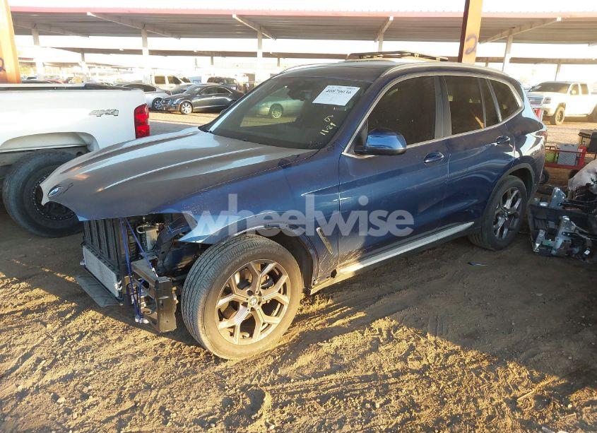 Photo 2 of 2023 Bmw X3 SDRIVE30I (VIN 5UX43DP00P9S08390)