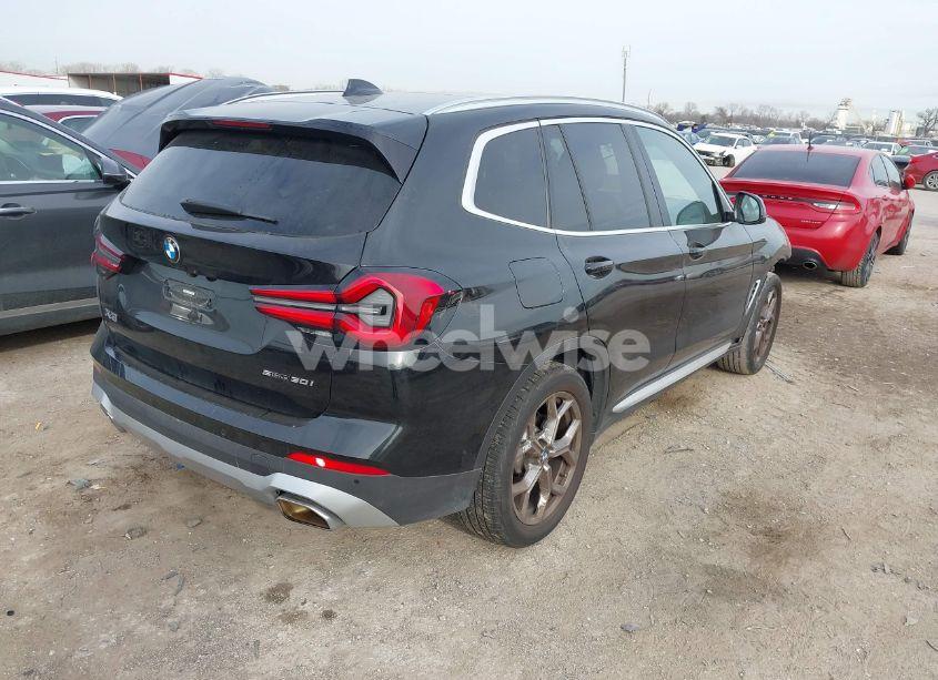 Photo 4 of 2023 Bmw X3 SDRIVE30I (VIN 5UX43DP01P9S20838)