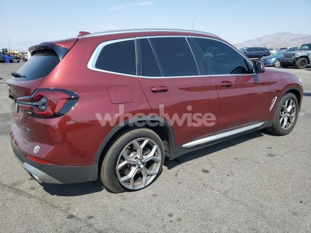 Photo 13 of 2022 BMW X3 SDRIVE30I (VIN 5UX43DP03N9L20873)