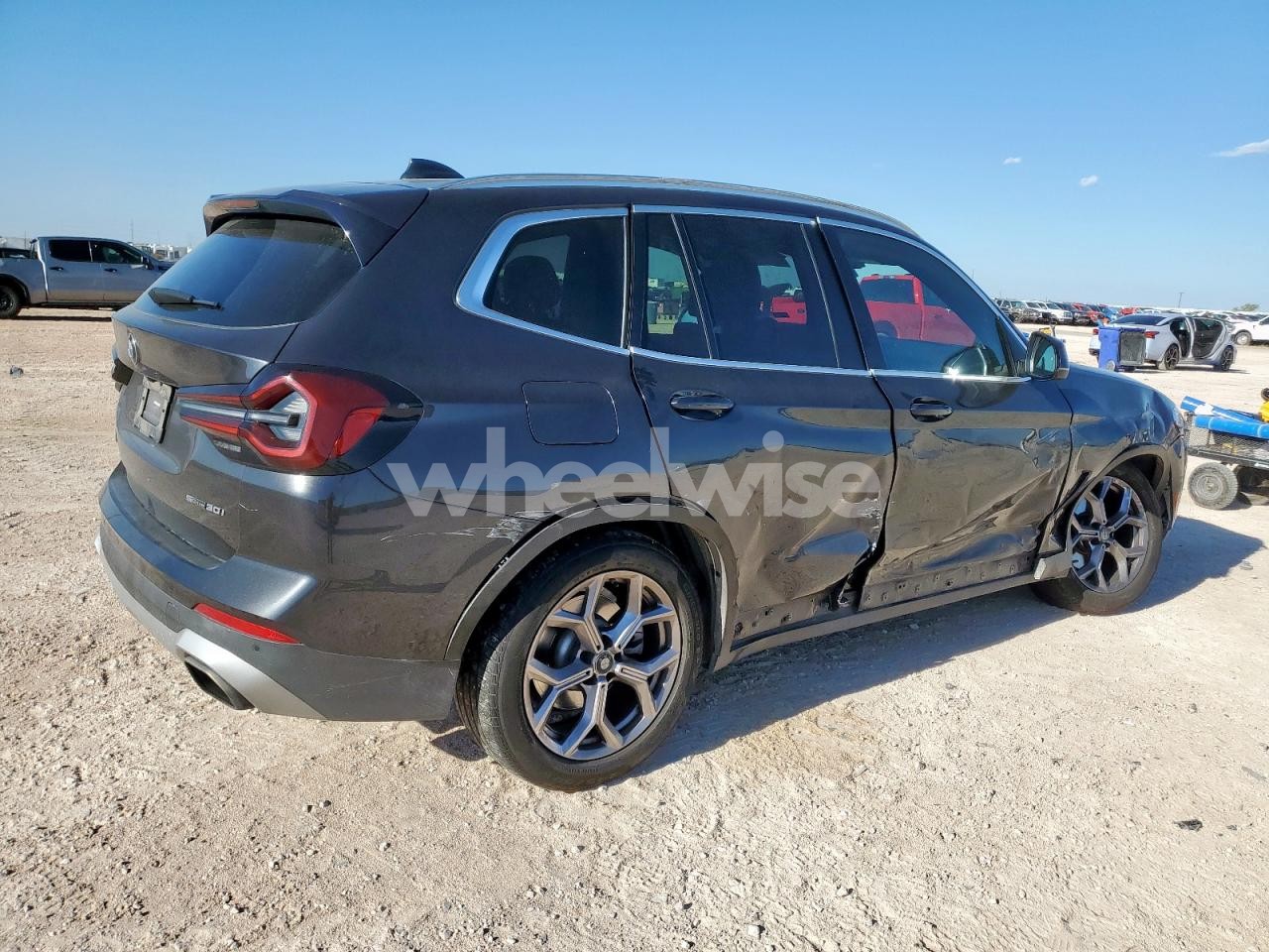 Photo 3 of 2022 BMW X3 SDRIVE30I (VIN 5UX43DP05N9K14618)