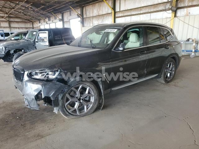 Photo 3 of 2022 BMW X3 SDRIVE30I (VIN 5UX43DP06N9J81564)