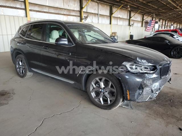 Photo 8 of 2022 BMW X3 SDRIVE30I (VIN 5UX43DP06N9J81564)
