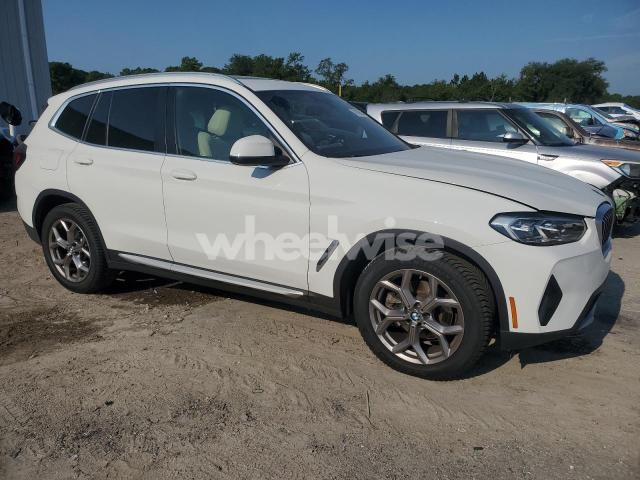 Photo 5 of 2022 BMW X3 SDRIVE30I (VIN 5UX43DP07N9M30180)