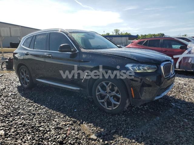 Photo 2 of 2022 BMW X3 SDRIVE30I (VIN 5UX43DP08N9K72366)