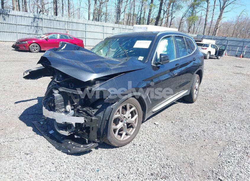 Photo 2 of 2023 Bmw X3 SDRIVE30I (VIN 5UX43DP09P9S19632)