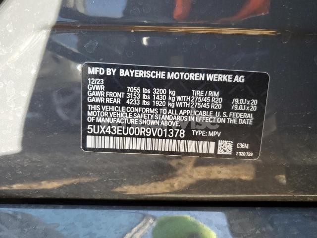 Photo 10 of 2024 BMW X5 XDRIVE50E (VIN 5UX43EU00R9V01378)