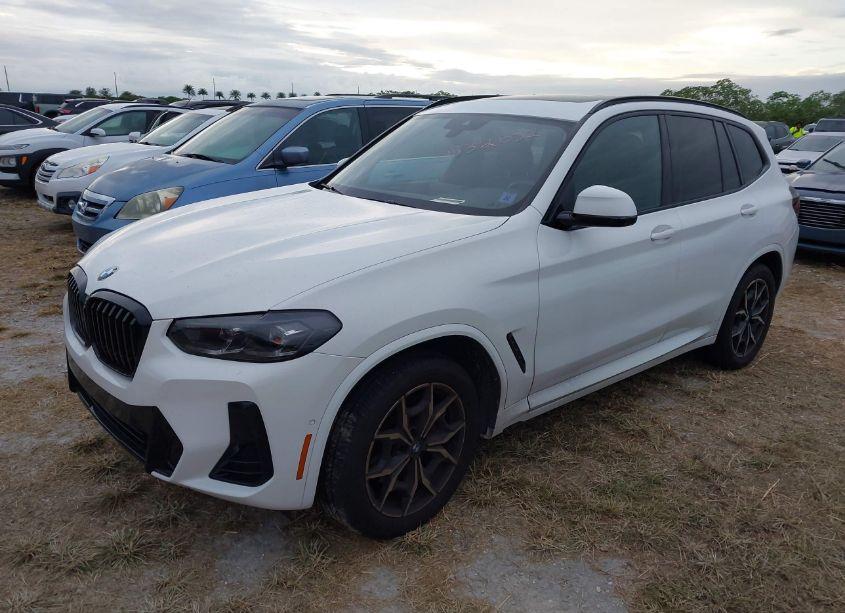 Photo 2 of 2023 Bmw X3 XDRIVE30I (VIN 5UX53DP01P9P13276)