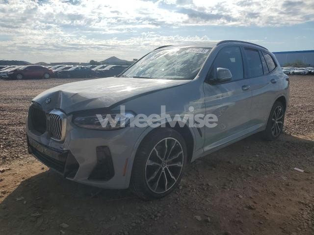 Photo 9 of 2022 BMW X3 XDRIVE30I (VIN 5UX53DP06N9L69778)