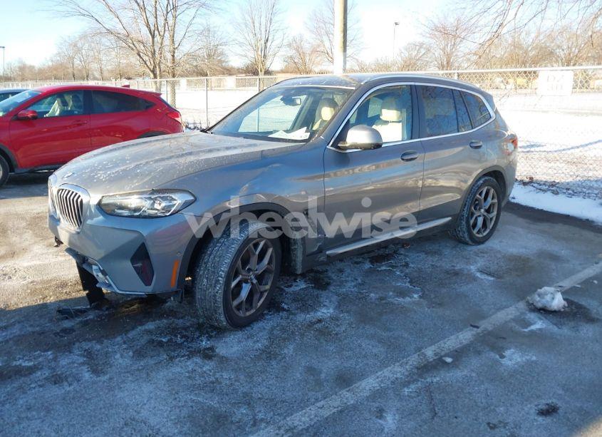 Photo 2 of 2024 Bmw X3 XDRIVE30I (VIN 5UX53DP06R9T51271)