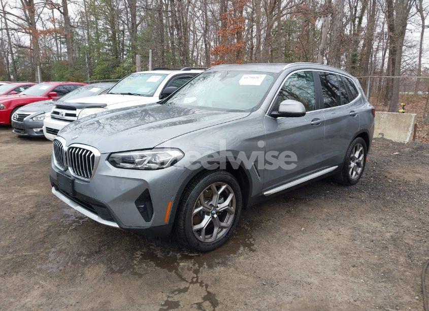 Photo 2 of 2023 Bmw X3 XDRIVE30I (VIN 5UX53DP07P9S13364)