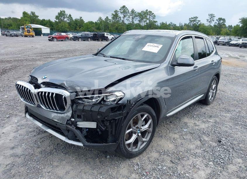 Photo 2 of 2023 Bmw X3 XDRIVE30I (VIN 5UX53DP09P9N80962)