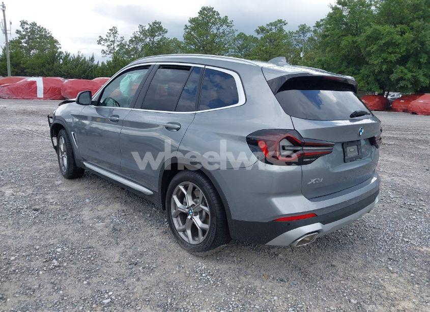Photo 3 of 2023 Bmw X3 XDRIVE30I (VIN 5UX53DP09P9N80962)