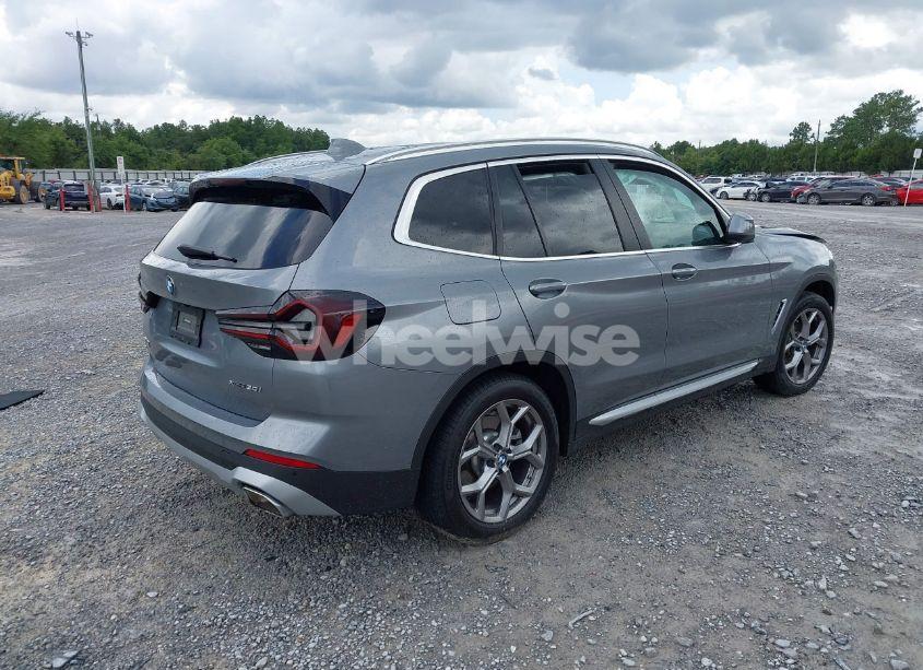 Photo 4 of 2023 Bmw X3 XDRIVE30I (VIN 5UX53DP09P9N80962)