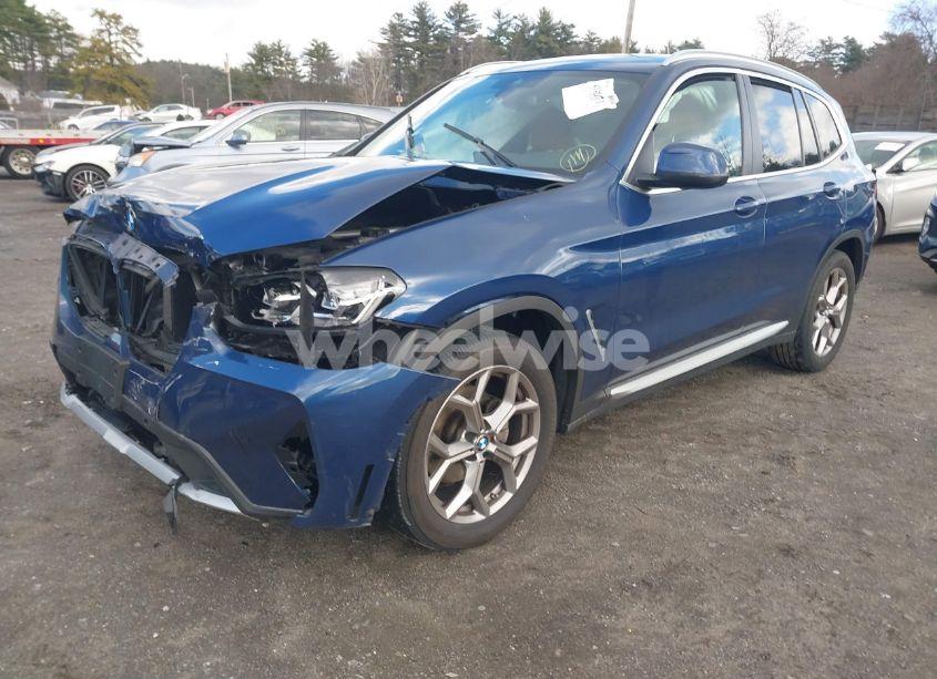 Photo 2 of 2023 Bmw X3 XDRIVE30I (VIN 5UX53DP0XP9P65179)