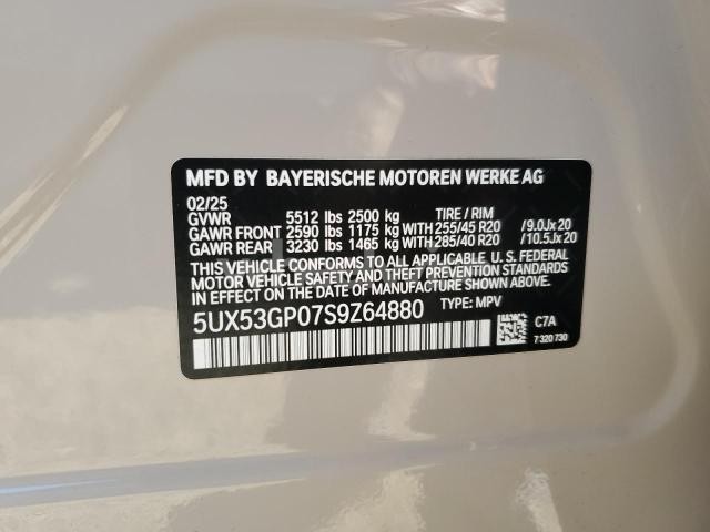 Photo 3 of 2025 BMW X3 30 XDRIVE (VIN 5UX53GP07S9Z64880)