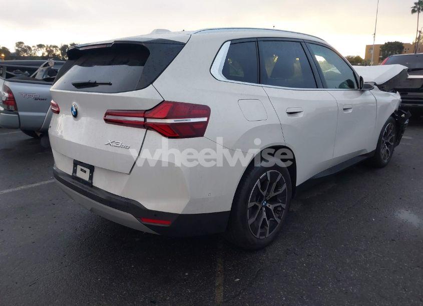 Photo 4 of 2025 Bmw X3 30 XDRIVE (VIN 5UX53GP08S9Y09819)