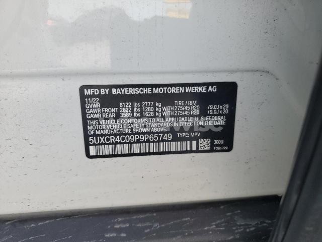 Photo 9 of 2023 BMW X5 SDRIVE 40I (VIN 5UXCR4C09P9P65749)