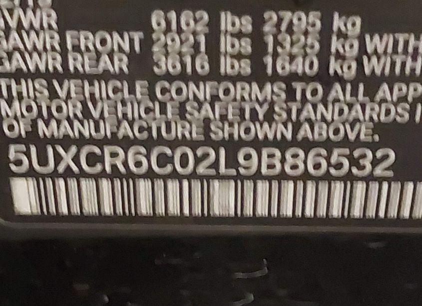 Photo 9 of 2020 Bmw X5 XDRIVE40I (VIN 5UXCR6C02L9B86532)