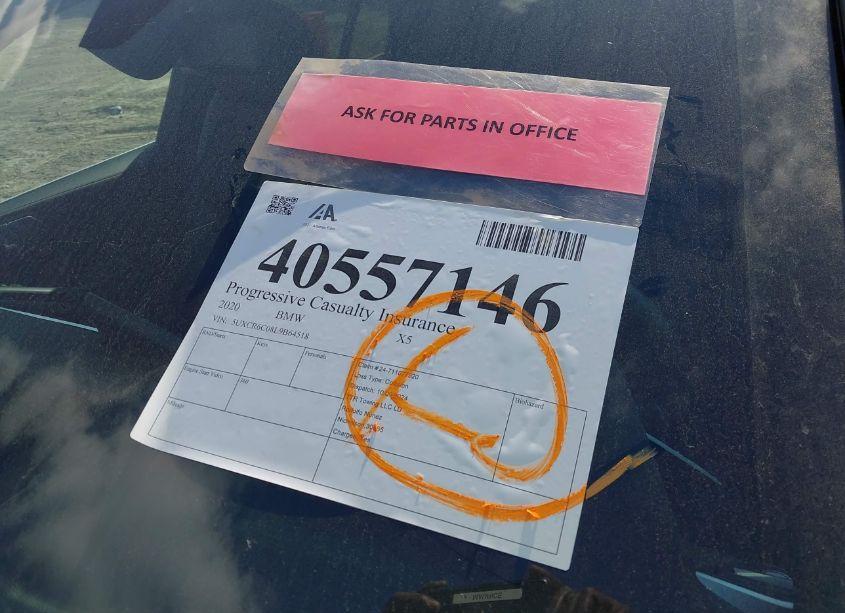 Photo 19 of 2020 Bmw X5 XDRIVE40I (VIN 5UXCR6C08L9B64518)