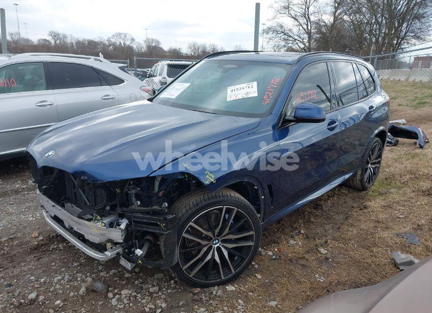 Photo 2 of 2022 Bmw X5 XDRIVE40I (VIN 5UXCR6C0XN9L81312)