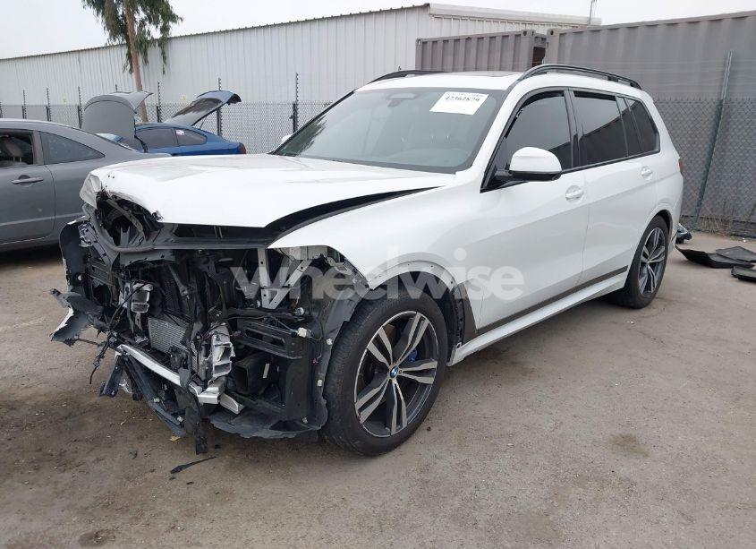 Photo 2 of 2021 Bmw X7 XDRIVE40I (VIN 5UXCW2C00M9E49863)