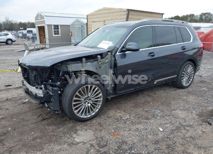 Photo 2 of 2020 Bmw X7 XDRIVE40I (VIN 5UXCW2C01L9D12655)