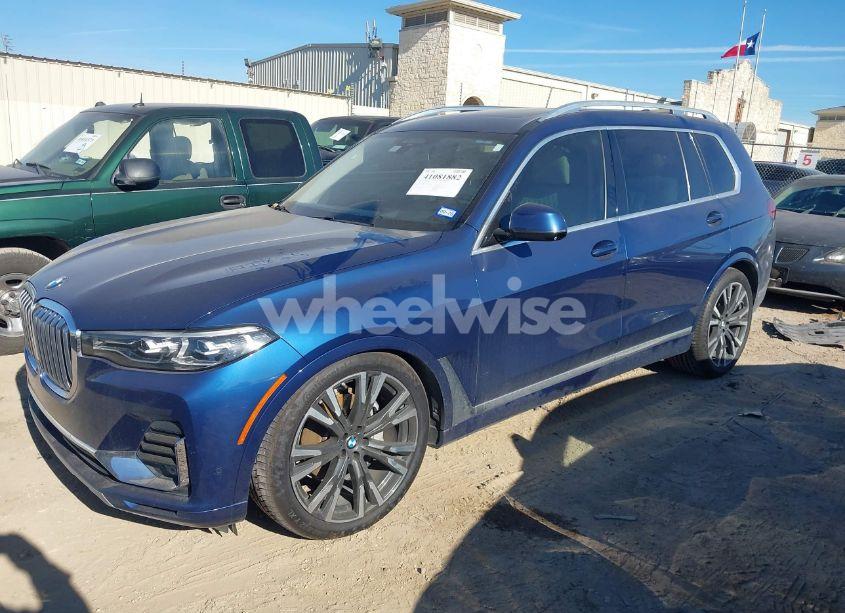 Photo 2 of 2020 Bmw X7 XDRIVE40I (VIN 5UXCW2C03L9A01065)
