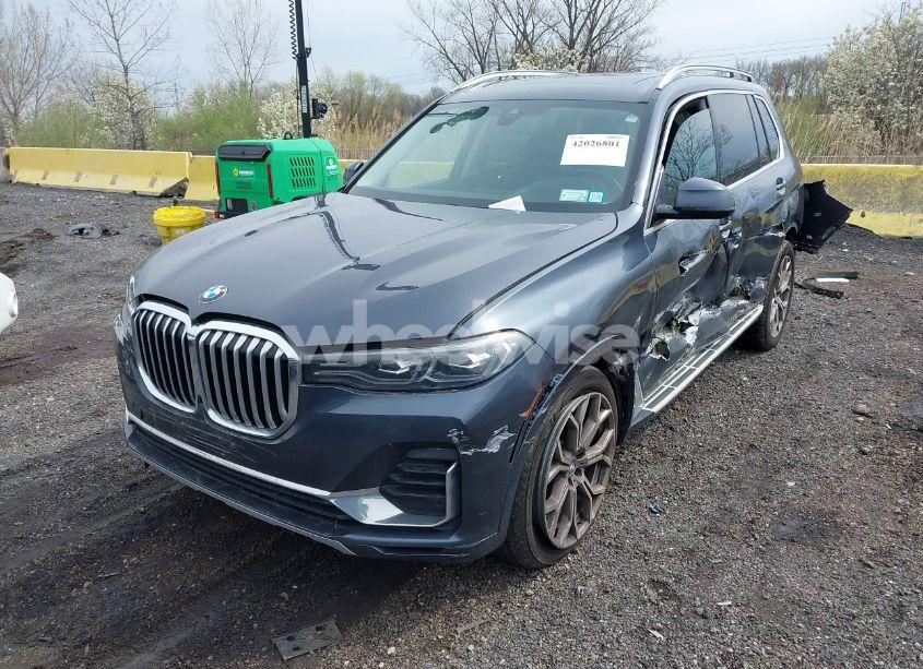 Photo 2 of 2020 Bmw X7 XDRIVE40I (VIN 5UXCW2C03L9B38605)