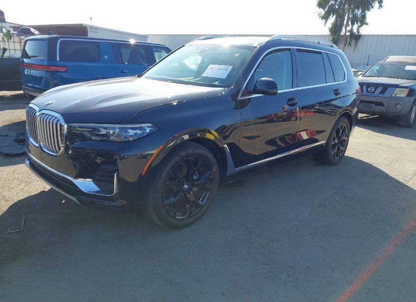 Photo 2 of 2020 Bmw X7 XDRIVE40I (VIN 5UXCW2C05L9B01765)