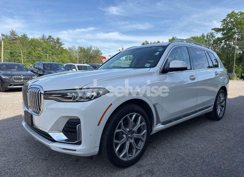 Photo 2 of 2020 Bmw X7 XDRIVE40I (VIN 5UXCW2C05L9B60363)
