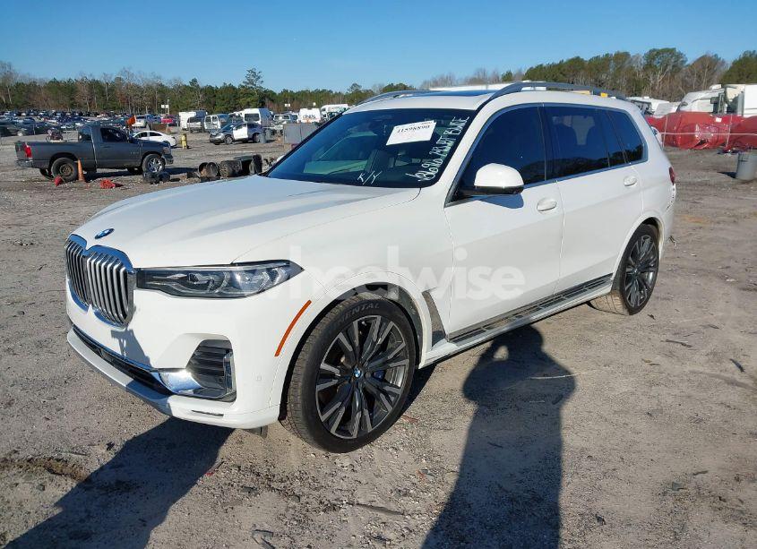Photo 2 of 2020 Bmw X7 XDRIVE40I (VIN 5UXCW2C05L9C18696)