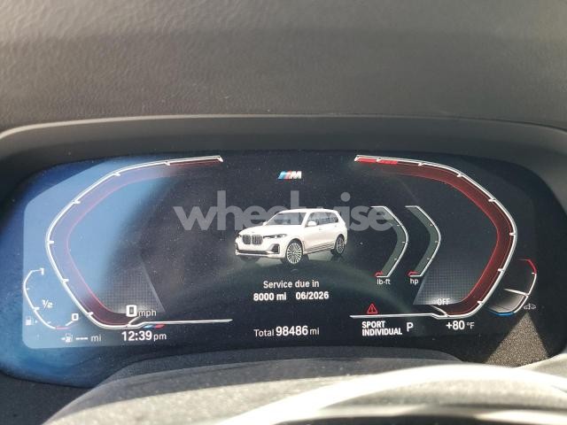 Photo 2 of 2021 BMW X7 XDRIVE40I (VIN 5UXCW2C05M9H35045)