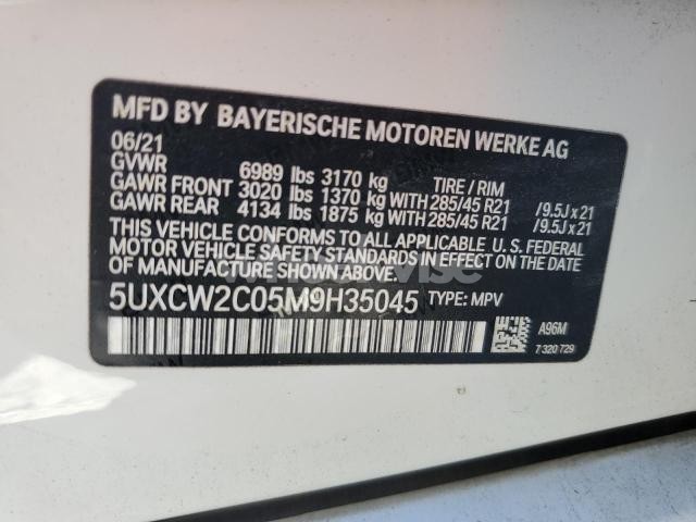Photo 5 of 2021 BMW X7 XDRIVE40I (VIN 5UXCW2C05M9H35045)