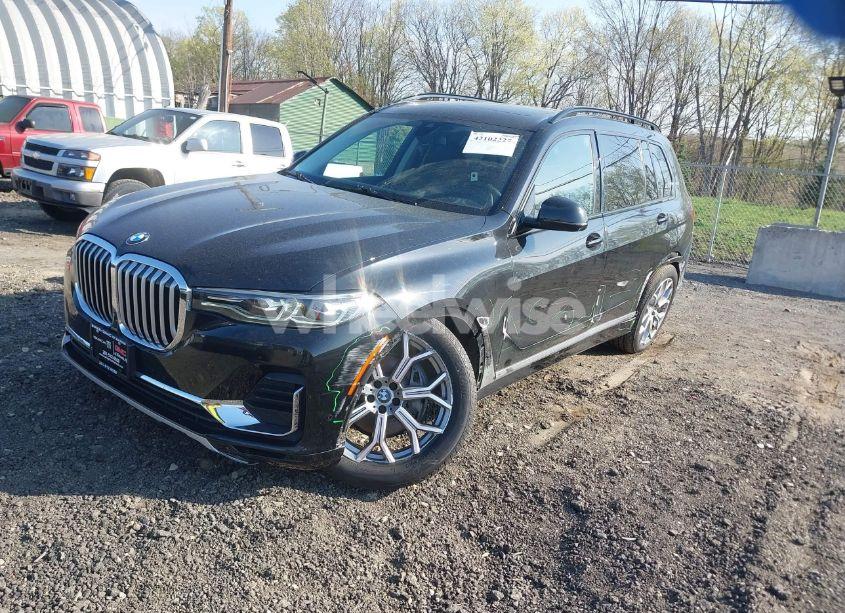 Photo 2 of 2021 Bmw X7 XDRIVE40I (VIN 5UXCW2C06M9F51894)