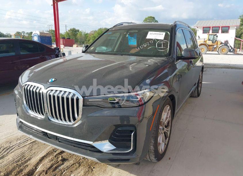 Photo 2 of 2021 Bmw X7 XDRIVE40I (VIN 5UXCW2C06M9F88394)