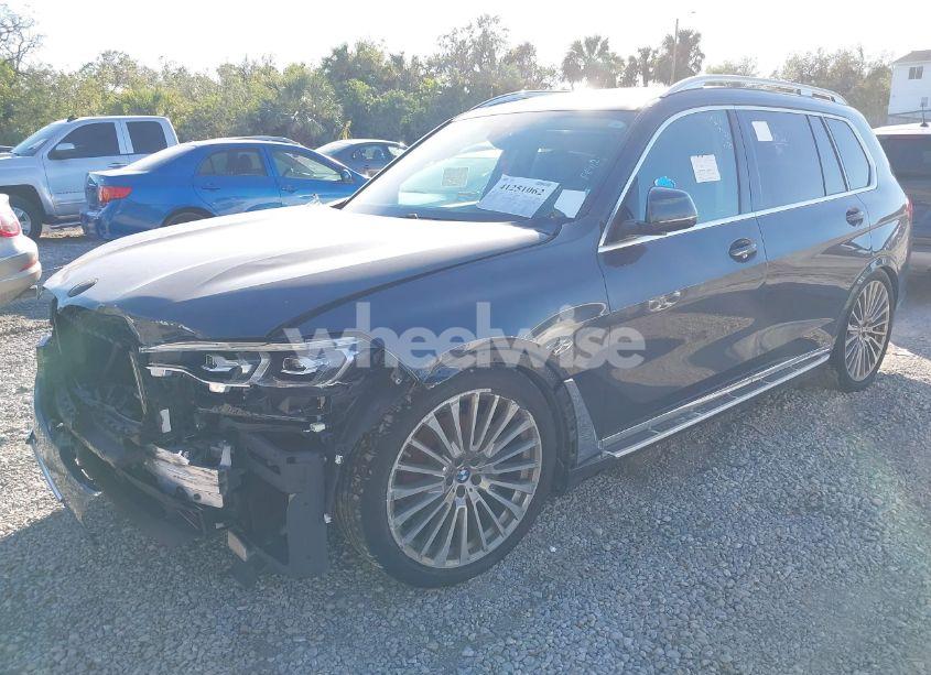 Photo 2 of 2020 Bmw X7 XDRIVE40I (VIN 5UXCW2C07L9C10325)