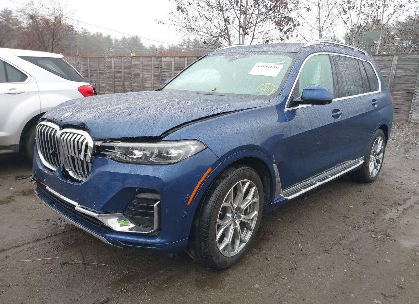 Photo 2 of 2020 Bmw X7 XDRIVE40I (VIN 5UXCW2C0XL9B44546)