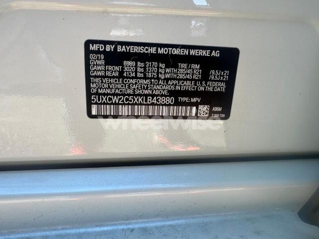 Photo 5 of 2019 BMW X7 XDRIVE40I (VIN 5UXCW2C5XKLB43880)