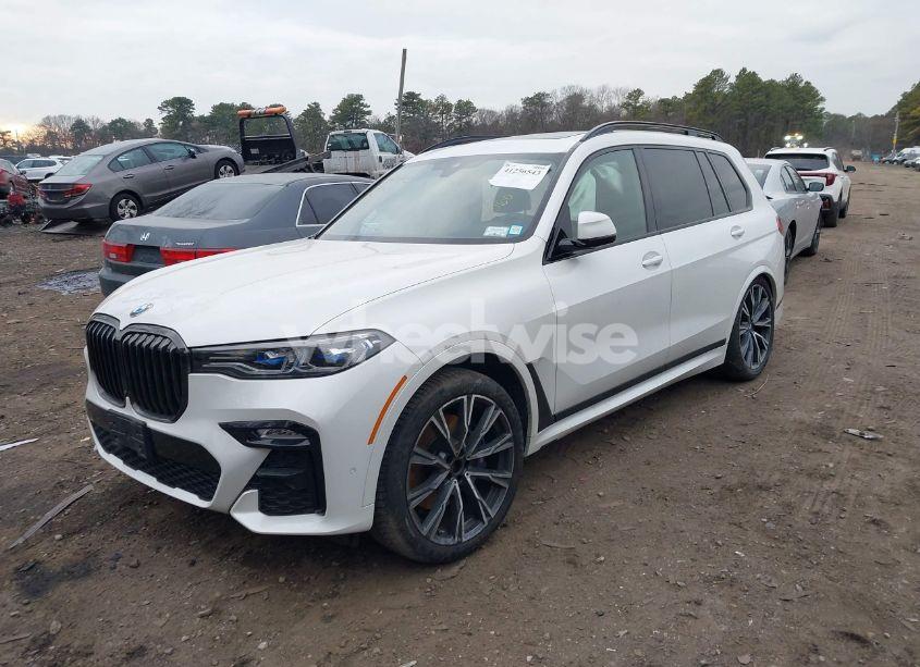 Photo 2 of 2022 Bmw X7 M50I (VIN 5UXCX6C00N9K19775)
