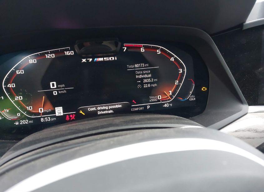 Photo 7 of 2021 Bmw X7 M50I (VIN 5UXCX6C06M9E01675)